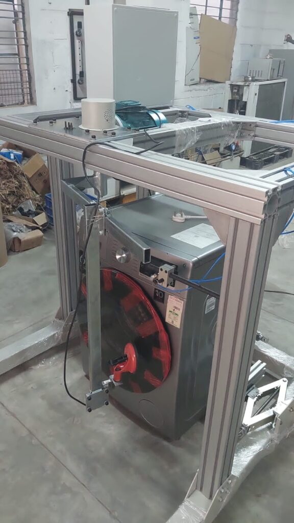 washing machine door testing